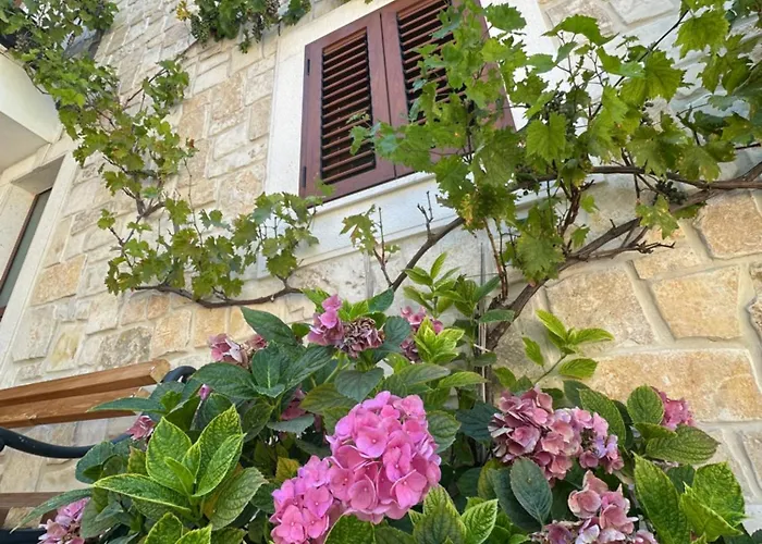 Villa Ludilo Mit 4 Apartments In Poljica - Marina Bei Trogir Split
